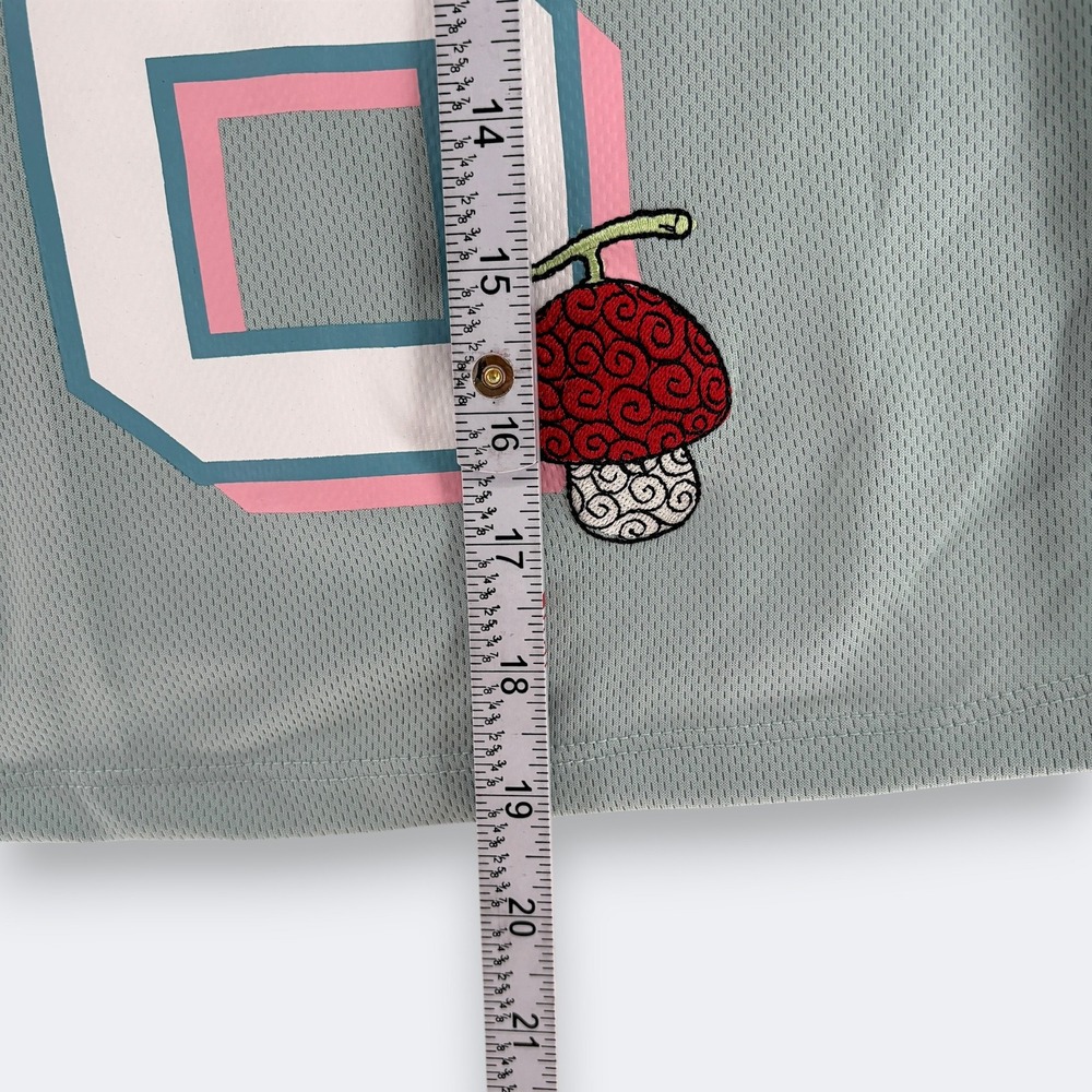 One Piece Womens Tony Tony Chopper Straw Hat Crew Tshirt Jersey XS Crop New - Picture 9 of 12